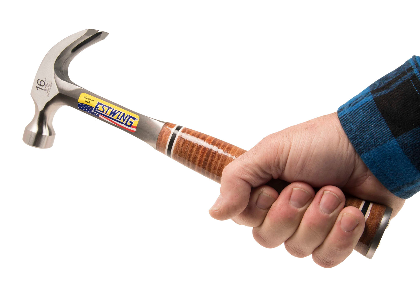 snickarhammare estwing läder 16 oz handhållen