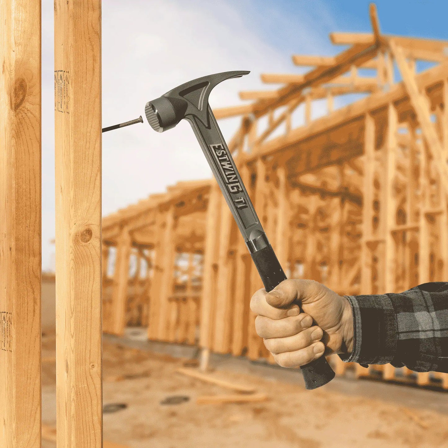 hammare titan estwing svart titanhammare